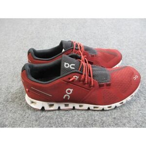 On Cloud Running Shoes Womens Size 8.5 Red CloudTec Swiss Engineering Sneakers